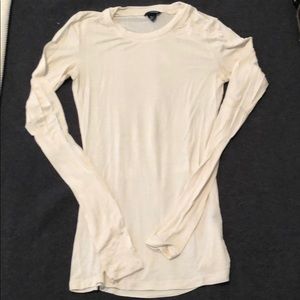 Cream long sleeve Club Monaco T shirt